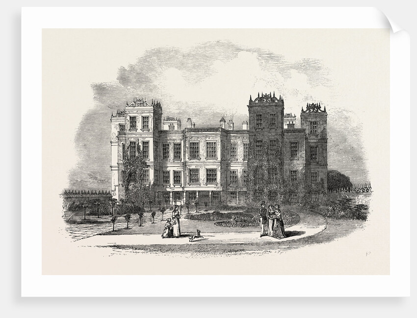 Hardwicke Hall, the Flower Garden, Derbyshire by Anonymous