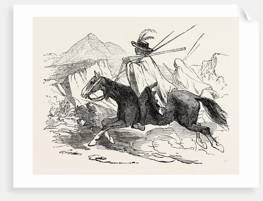 The Kaffir War: Fingoe Cavalry by Anonymous