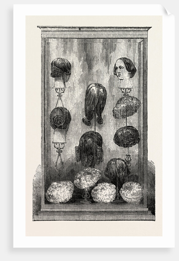 Wigs, by Browne, Fenchurch Street, London by Anonymous
