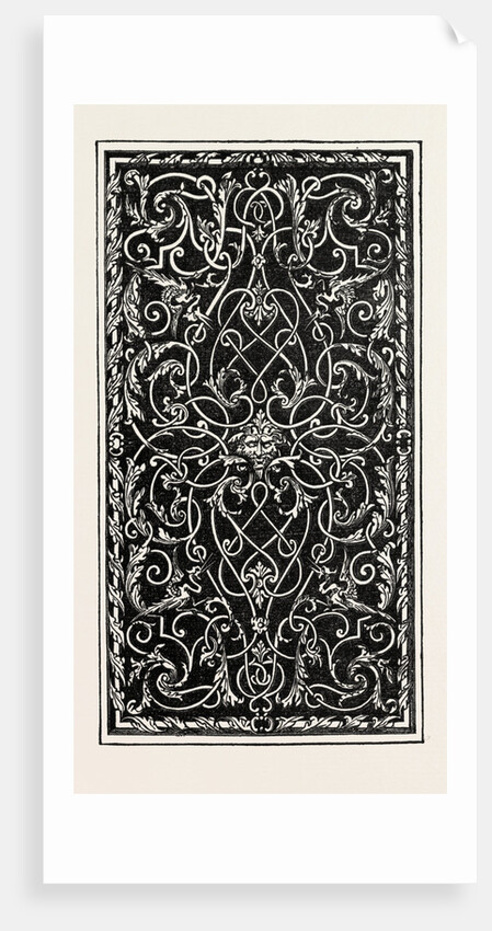 Or Moulu Panel to Hall Stove by Anonymous