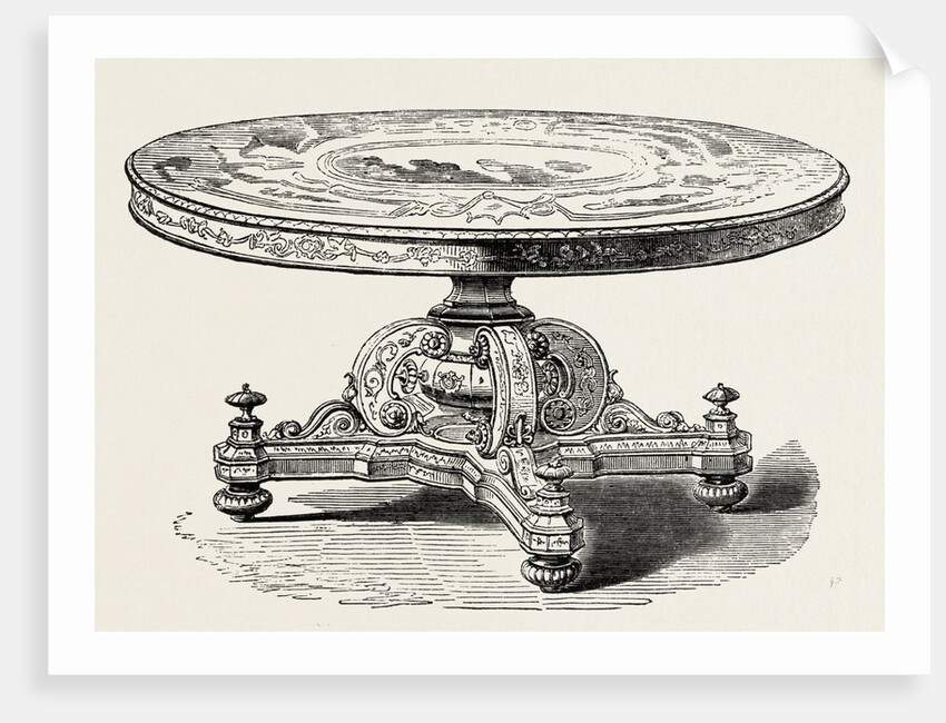 Table, from Hamburg by Anonymous