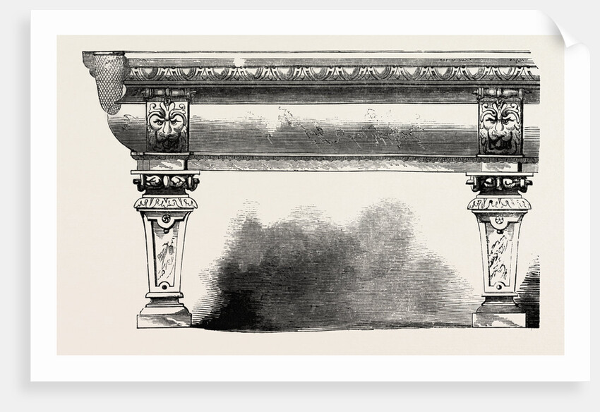 Elizabethan Billiard Table by Anonymous