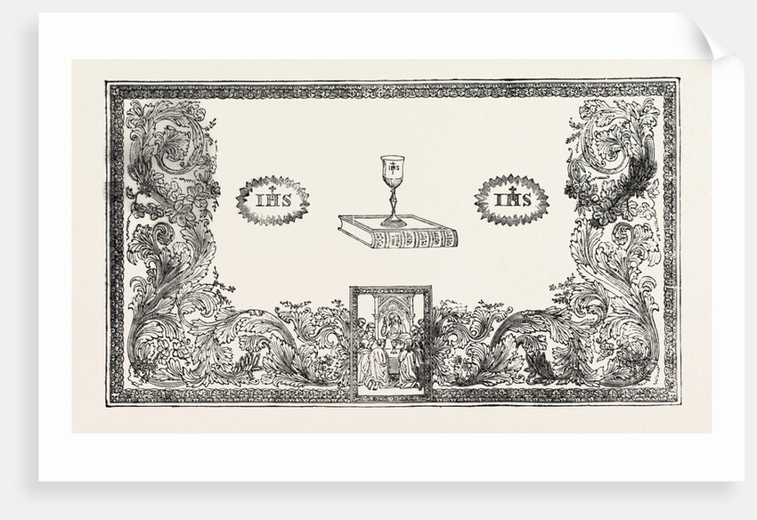 Communion Table Cover by Anonymous