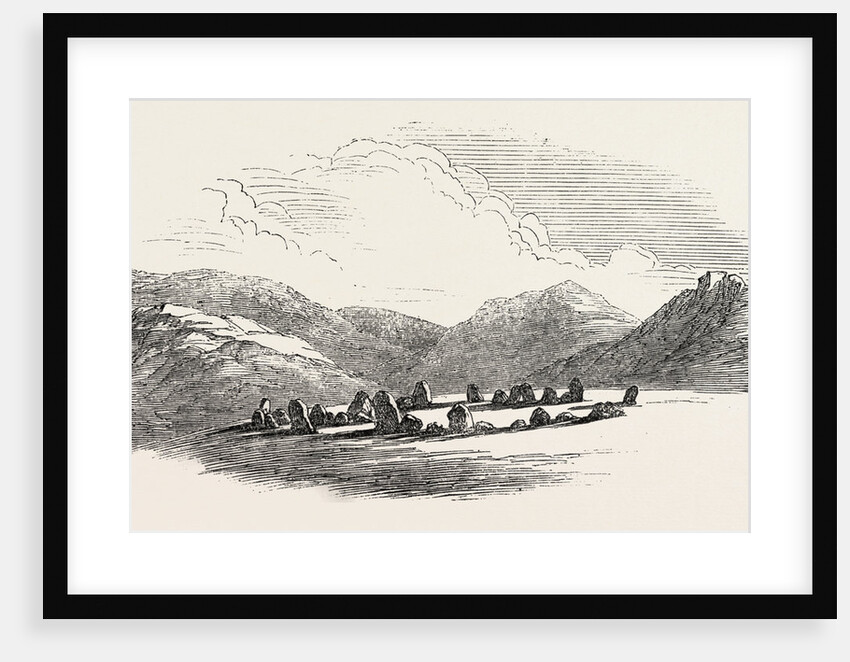 Druidic Circle, Lake District by Anonymous