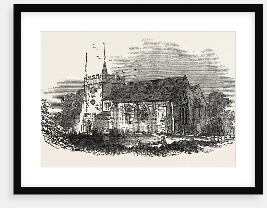 Abbott's Langley Church, Hertfordshire by Anonymous