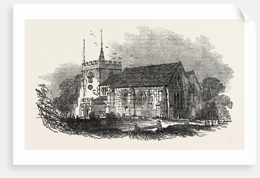 Abbott's Langley Church, Hertfordshire by Anonymous