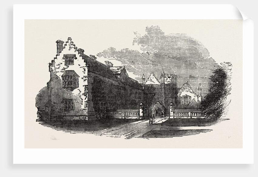 The Manor House, Chenies, Hertfordshire by Anonymous