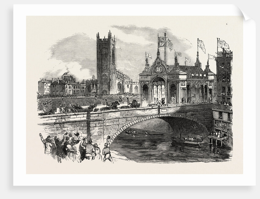 The Arch at Victoria Bridge Over the Irwell by Anonymous