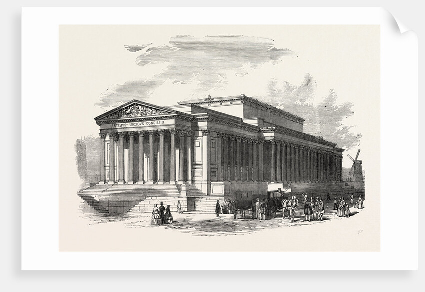 St. George's Hall, Liverpool, Principal Front by Anonymous
