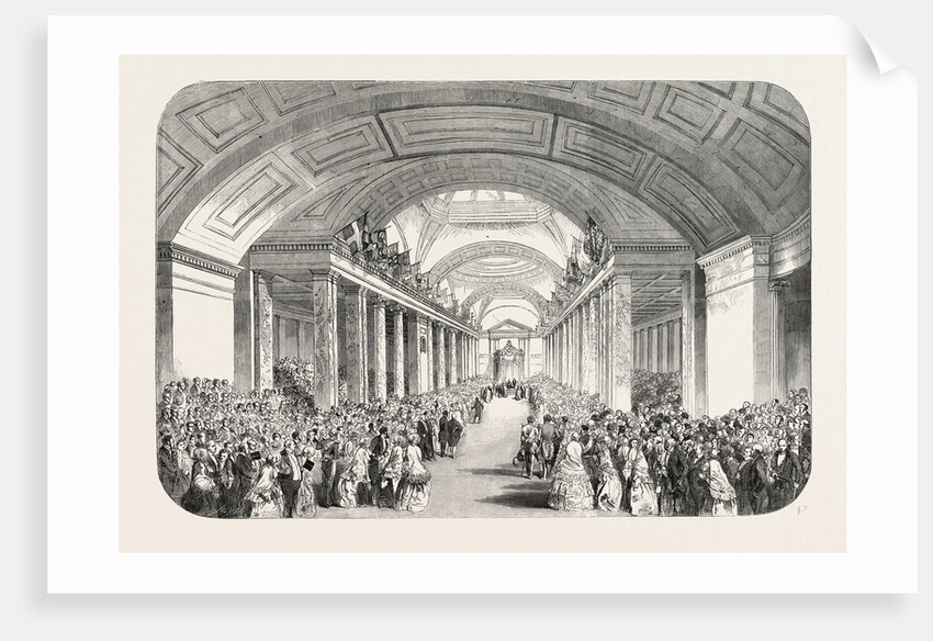 Presentation of the Address to Her Majesty Queen Victoria, in the Exchange, Manchester by Anonymous