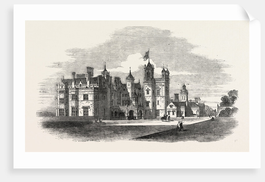 Worsley Hall, the Seat of the Earl of Ellesmere by Anonymous