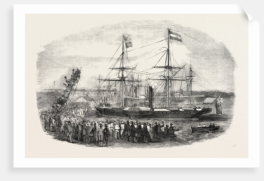 Arrival of M. Kossuth in the Southampton Docks by Anonymous