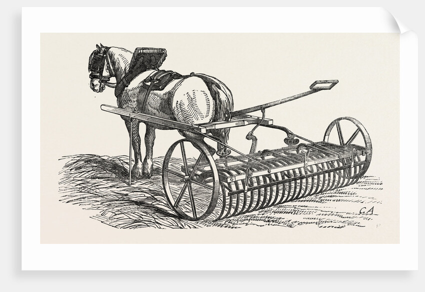 Howard's Horse Rake by Anonymous