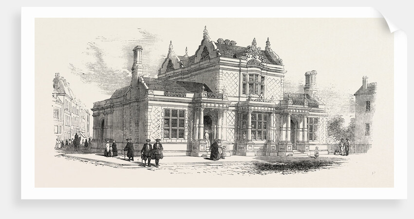 Baths and Laundries Just Erected at Greenwich, London by Anonymous