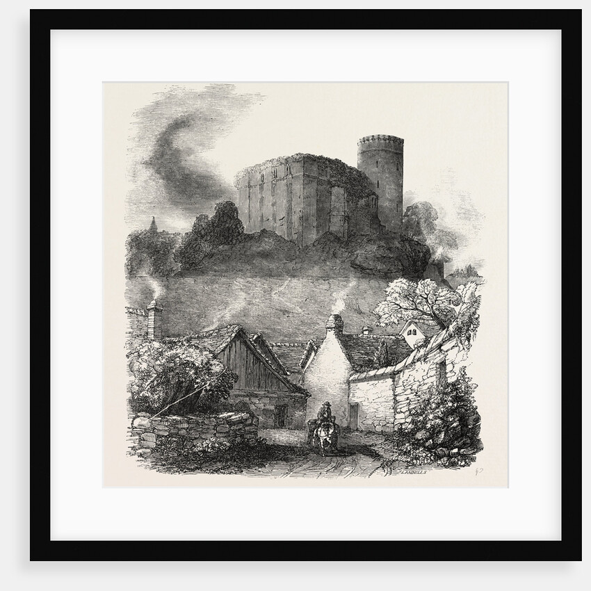 The Castle of Falaise, the Birthplace of William the Conqueror by Anonymous