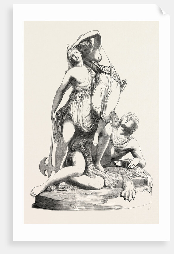 Theseus and the Amazons by Anonymous