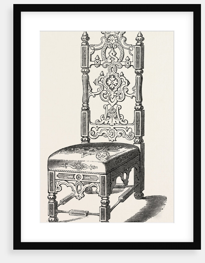 Papier Mache Chair by Anonymous