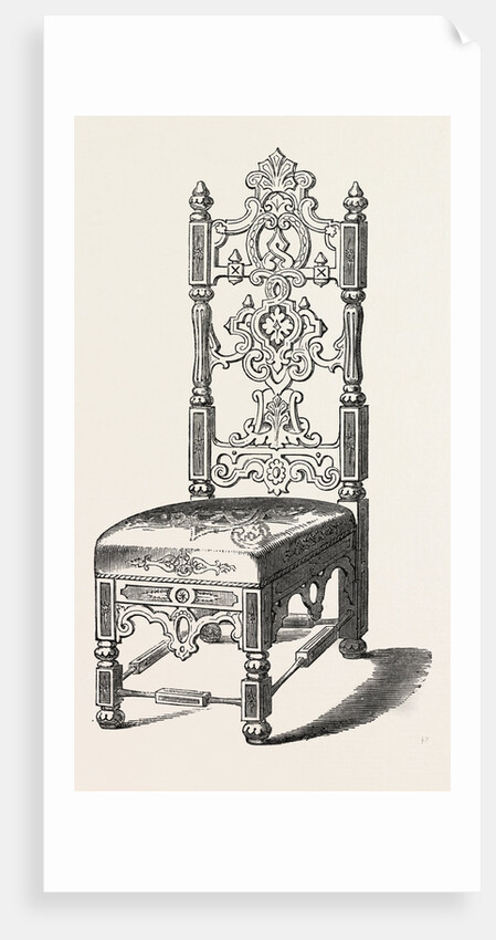 Papier Mache Chair by Anonymous