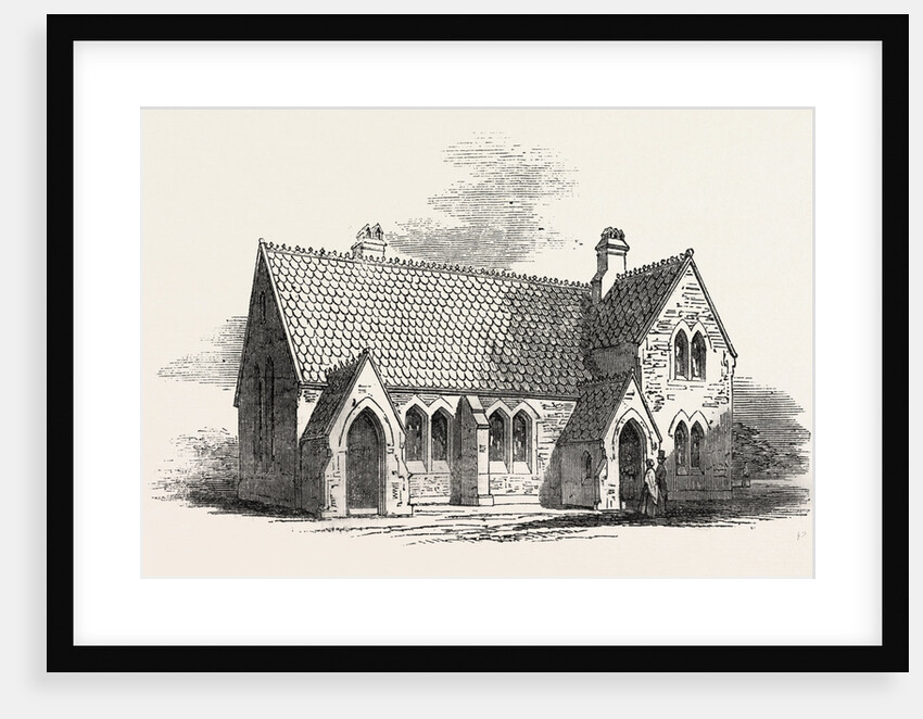 National School, at Sproughton, Near Ipswich by Anonymous