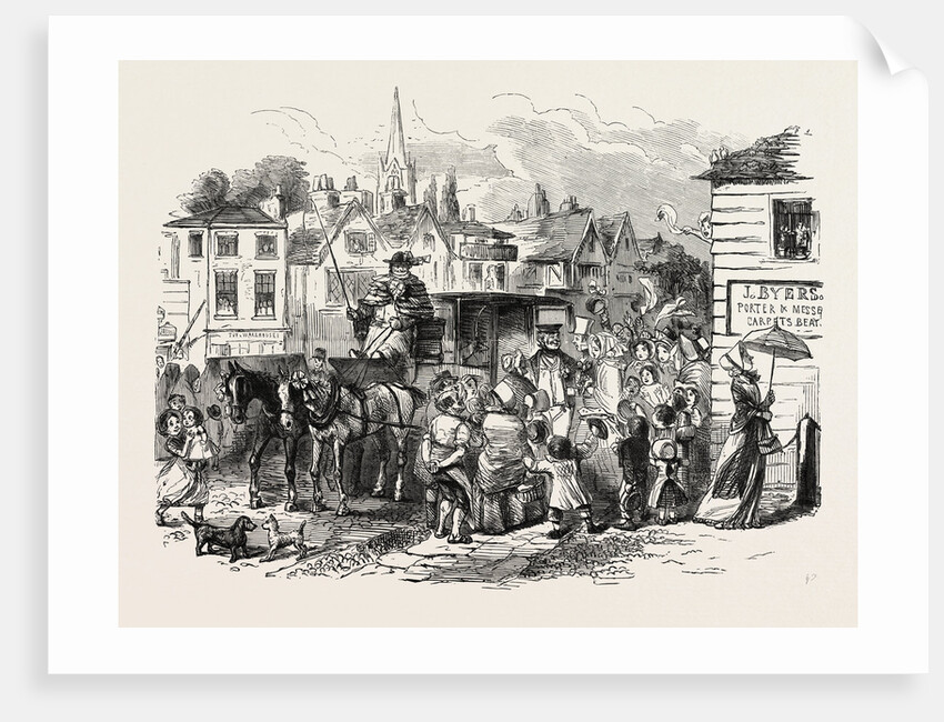 The Wedding Party at Mrs. Byers's by Anonymous