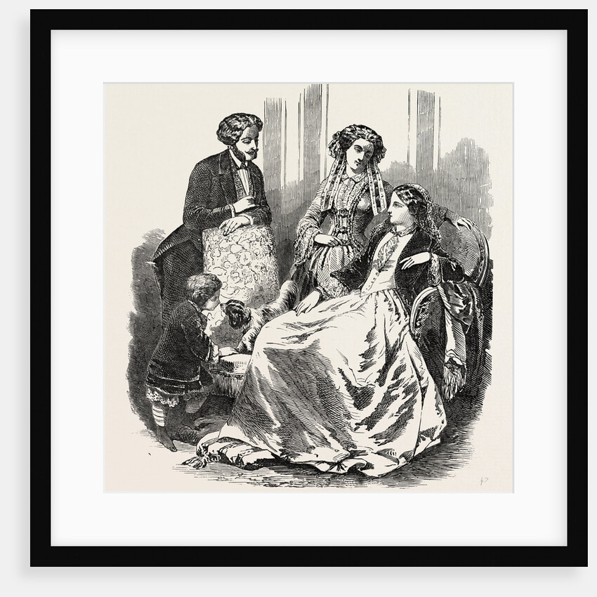 Fashions for December, 1851 by Anonymous