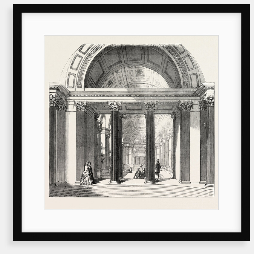 Part of the Crown Court, Showing the Great Hall in the Distance, St. George's Hall, Liverpool by Anonymous