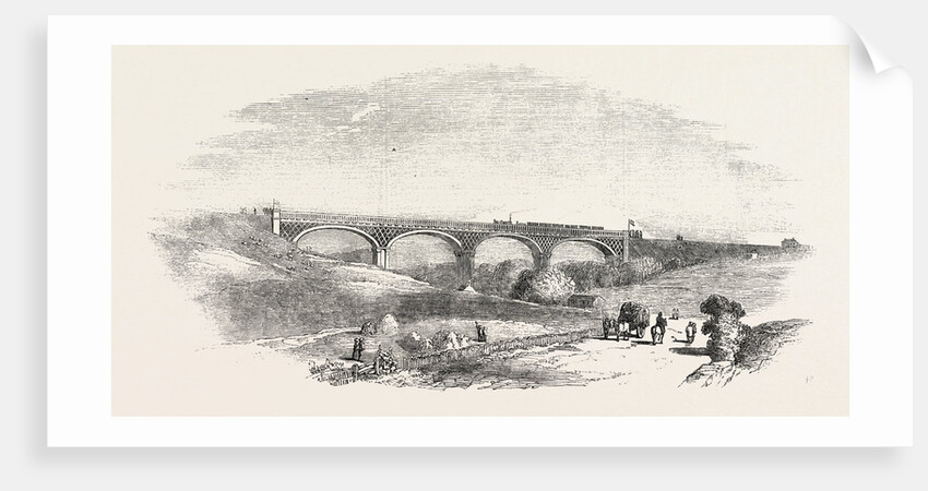The Cork and Bandon Railway, the Chetwood Viaduct, Ireland by Anonymous