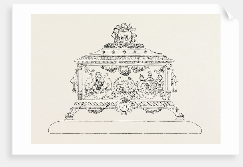 Casket for Freedom of Merchant Taylors Company Presented to the Duke of York, UK by Anonymous