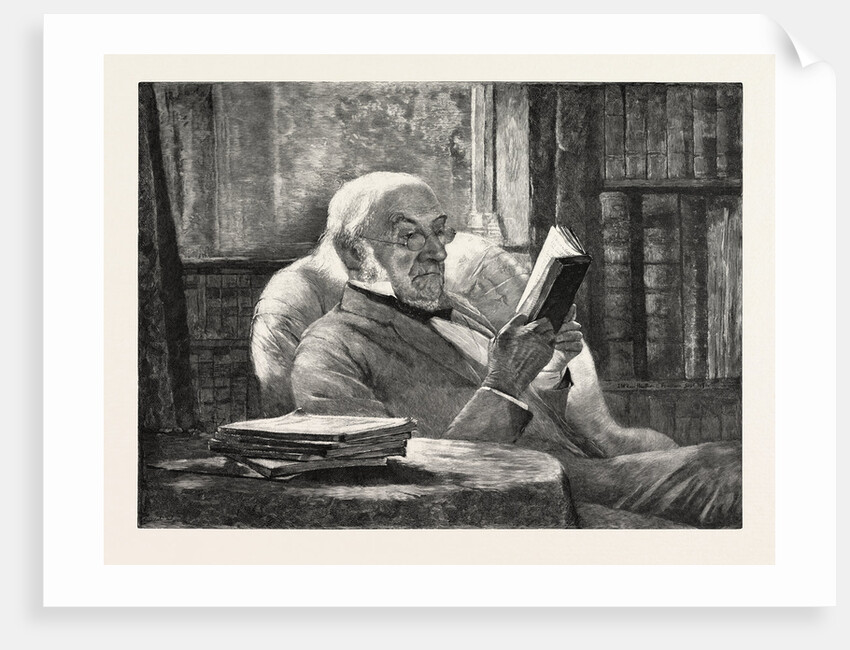 Mr. Gladstone in His Study at Hawarden: The New Canadian Portrait, UK by Anonymous