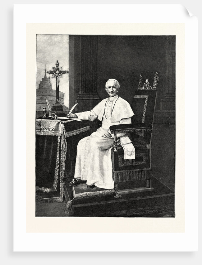 His Holiness Pope Leo Xiii by Anonymous