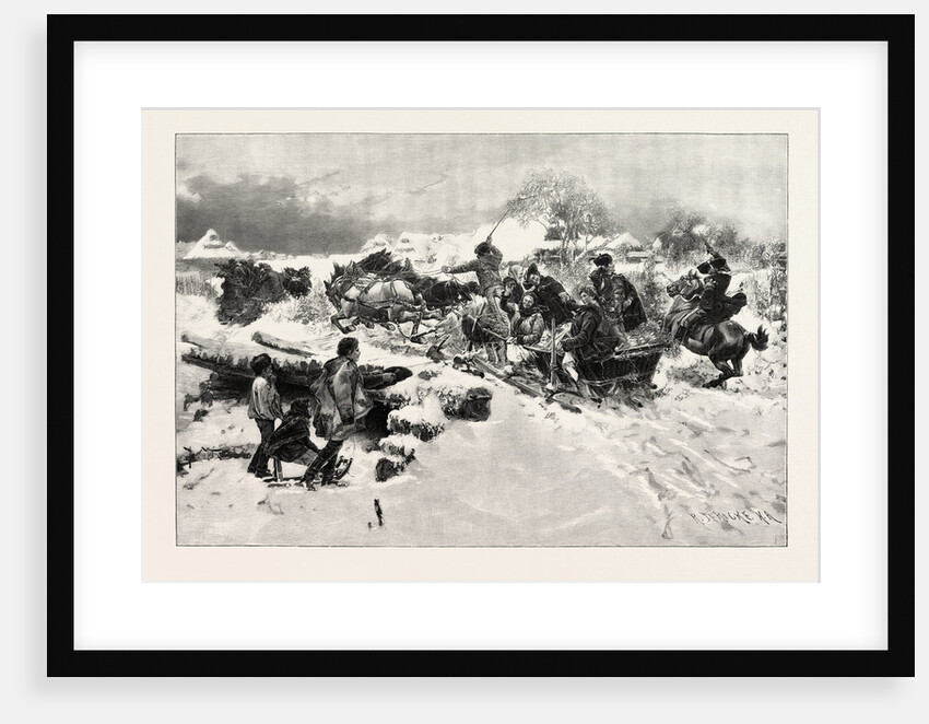 A Peasants' Wedding in Hungary by Anonymous