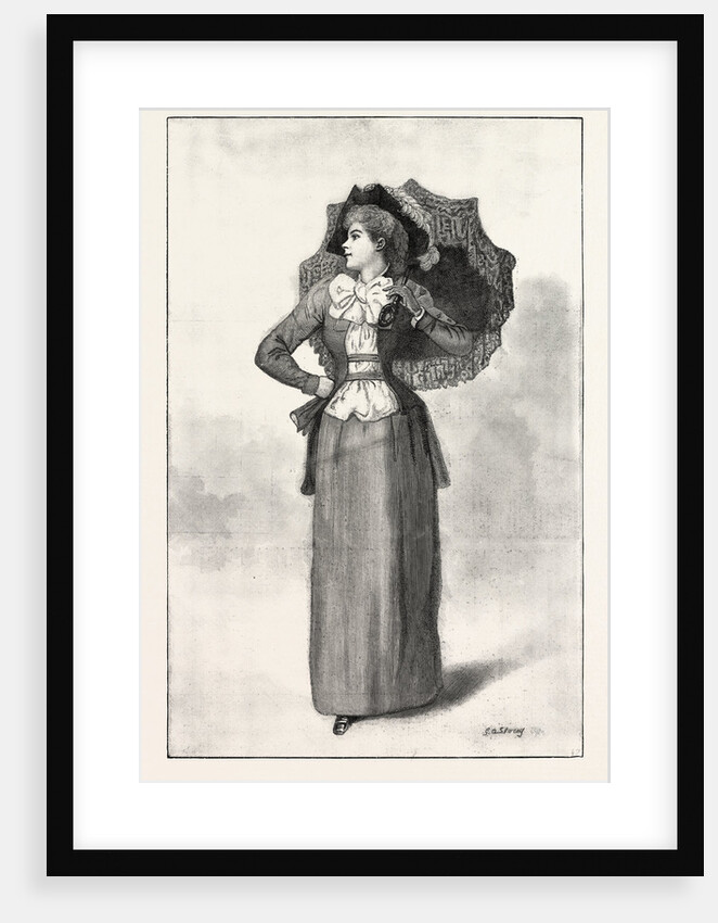 Fins De Siecle in Fashions, 1893 by Anonymous