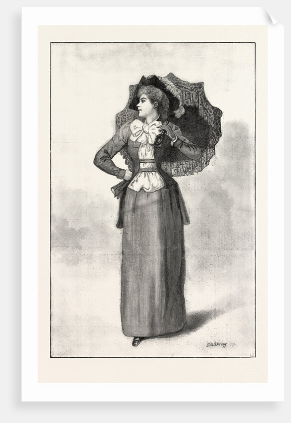 Fins De Siecle in Fashions, 1893 by Anonymous