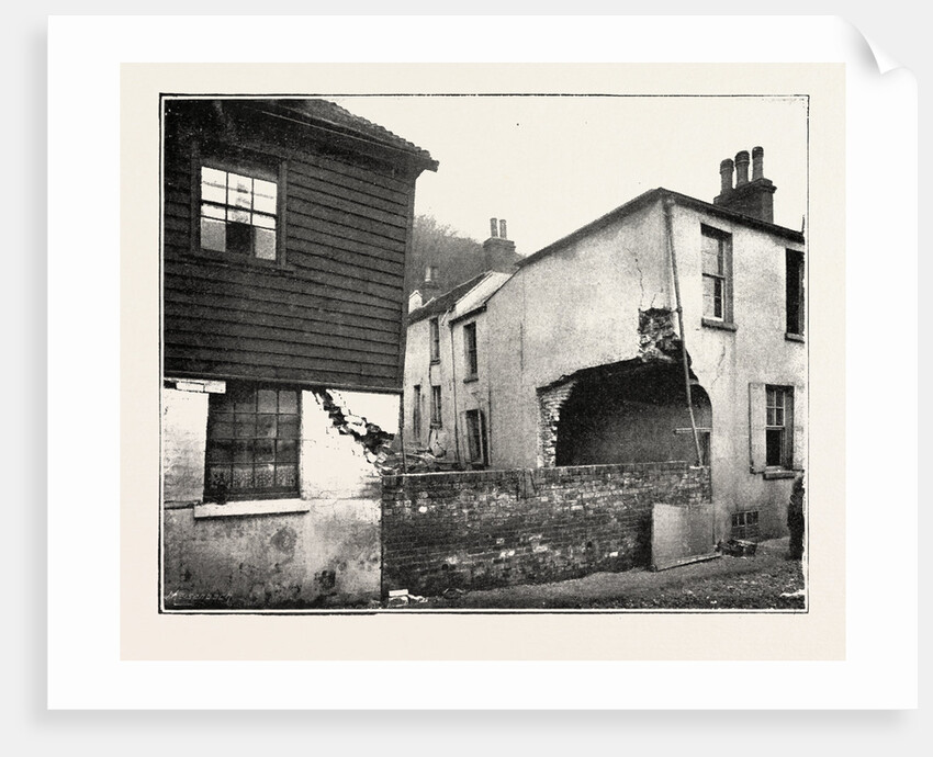 The Landslip at Sandgate: In Chapel Street, UK by Anonymous