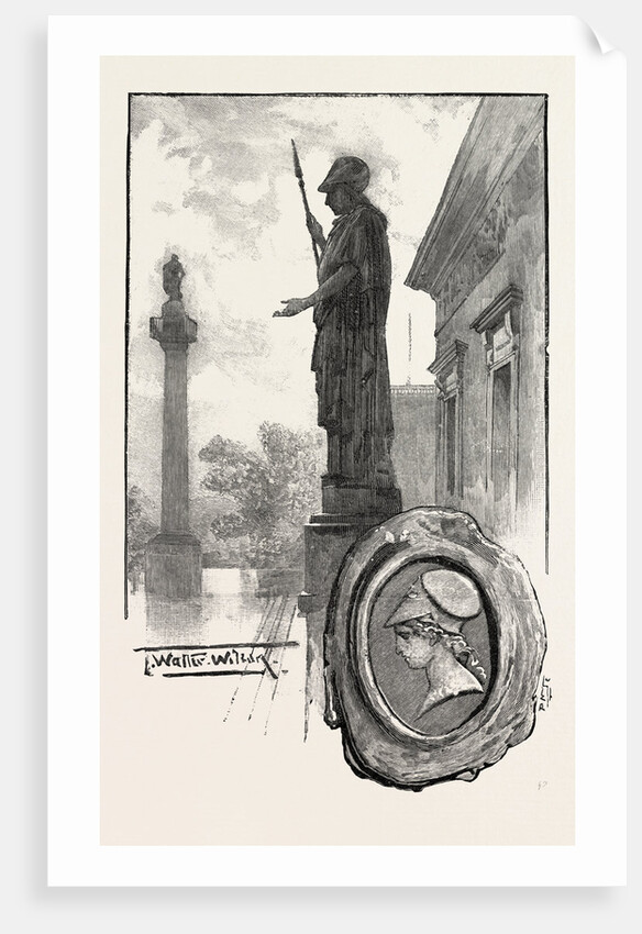 The Seal of the Athenaeum Club, Pall Mall, London UK by Anonymous
