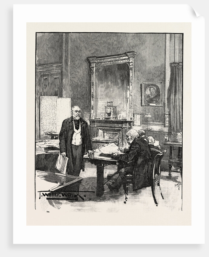 The Morning Room, Athenaeum Club, Pall Mall, London by Anonymous