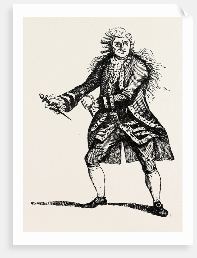 Garrick As Macbeth by Anonymous