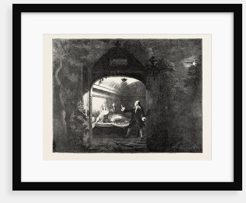 Garrick and Mrs. Bellamy As Romeo and Juliet by Anonymous