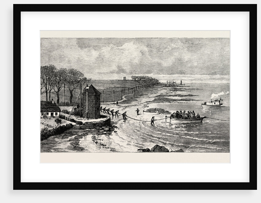 Submarine Telephone Between Scotland and Ireland: Donaghadee, County Down by Anonymous