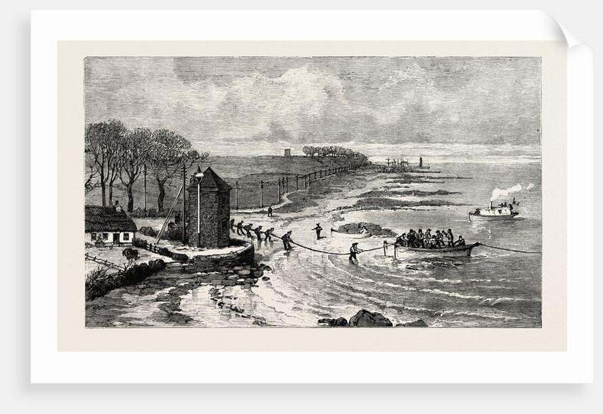 Submarine Telephone Between Scotland and Ireland: Donaghadee, County Down by Anonymous