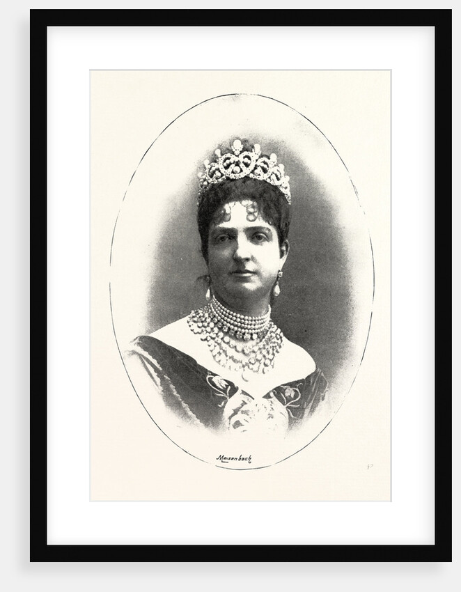 Silver Wedding of the King and Queen of Italy: Queen Margherita, 1893 by Anonymous