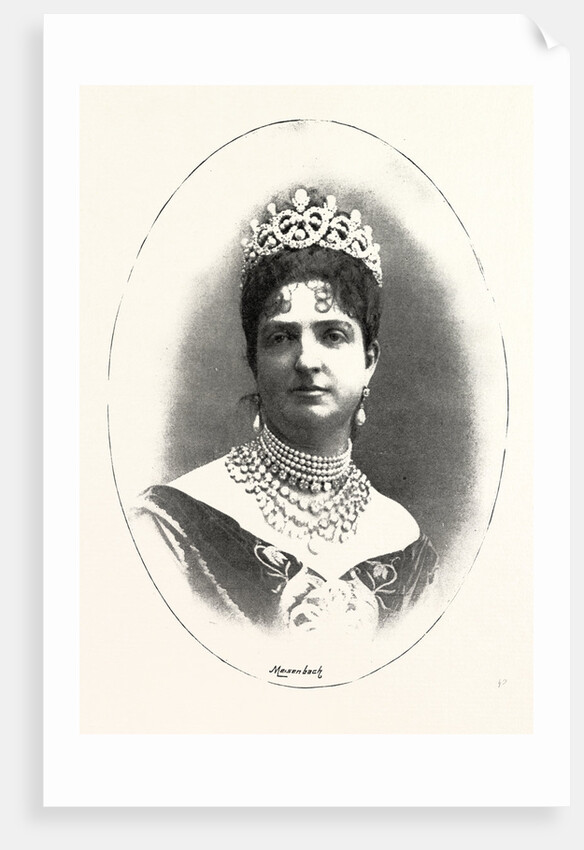 Silver Wedding of the King and Queen of Italy: Queen Margherita, 1893 by Anonymous