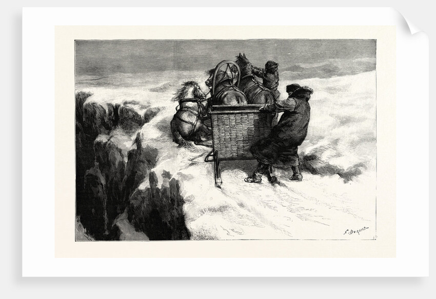 A Drive Through a Snowstorm in the Famine-Stricken Districts of Russia by Anonymous