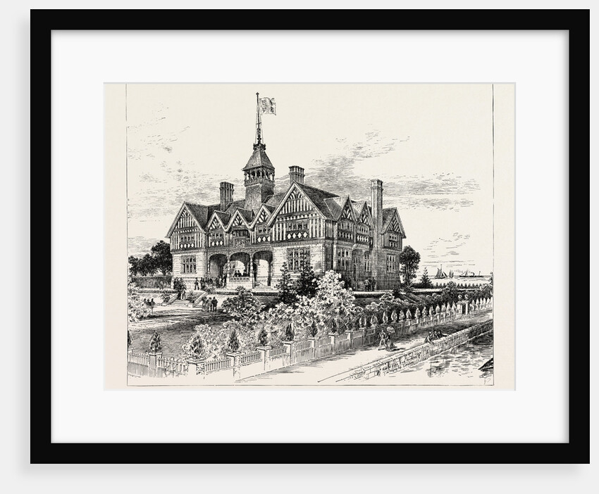 The Chicago Exhibition: The Offices of the British Commission, on the Shore of Lake Michigan, United States of America by Anonymous