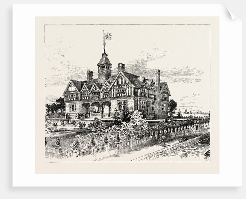 The Chicago Exhibition: The Offices of the British Commission, on the Shore of Lake Michigan, United States of America by Anonymous