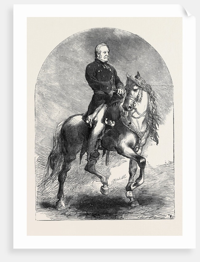 The Late Lord Raglan, Commander of the British Army in the Crimea. by Anonymous