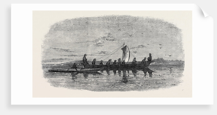 Skin Boats Used by the Natives of Point Barrow by Anonymous