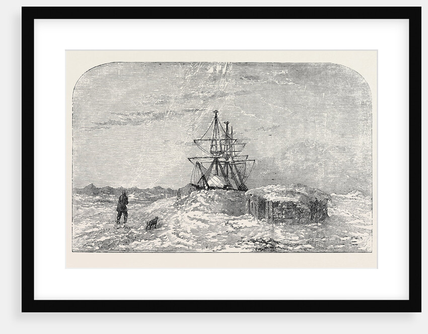 H.M.S. Enterprise in Winter Quarters, Camden Bay by Anonymous