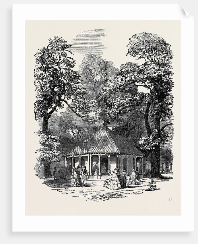 Refreshment Room in Kensington Gardens by Anonymous