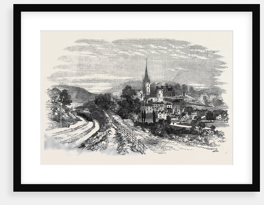The Ross, Hereford, and Gloucester Railway, the Town of Ross by Anonymous